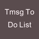 Tmsg To Do List  screen for extension Chrome web store in OffiDocs Chromium