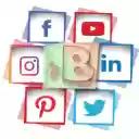 Top Social Media Launcher  screen for extension Chrome web store in OffiDocs Chromium