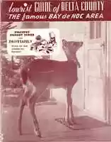 Free download Tourist Guide of Delta County, Upper Michigan - 1957 free photo or picture to be edited with GIMP online image editor