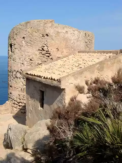 Free download tower cala en basset protection free picture to be edited with GIMP free online image editor