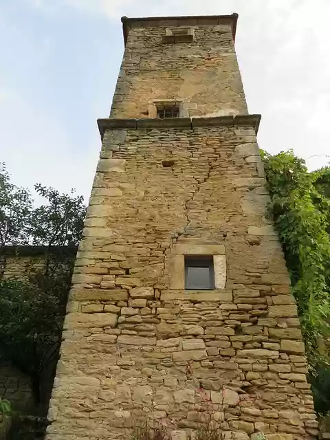 Free download tower chateauneuf en auxois wall free picture to be edited with GIMP free online image editor