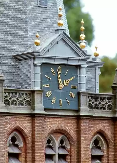 Free download tower clock mini city madura i free picture to be edited with GIMP free online image editor