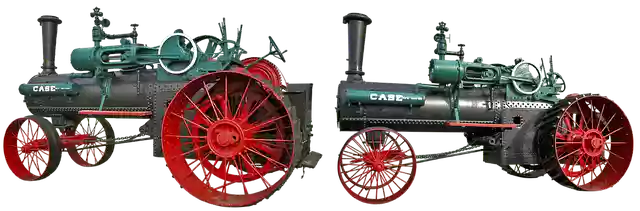 Bezpłatne pobieranie Tractor Case 1876 Steam Engine - bezpłatne zdjęcie lub obraz do edycji za pomocą internetowego edytora obrazów GIMP
