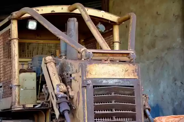 Free download Tractor Treadmill Old -  free photo or picture to be edited with GIMP online image editor