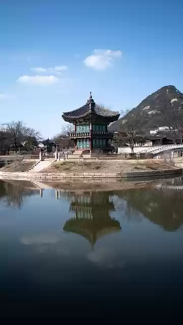 Free download traditional architecture lake free picture to be edited with GIMP free online image editor