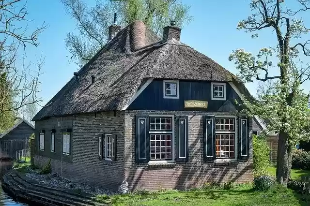 Free download Traditional House Thatched Roof -  free photo or picture to be edited with GIMP online image editor