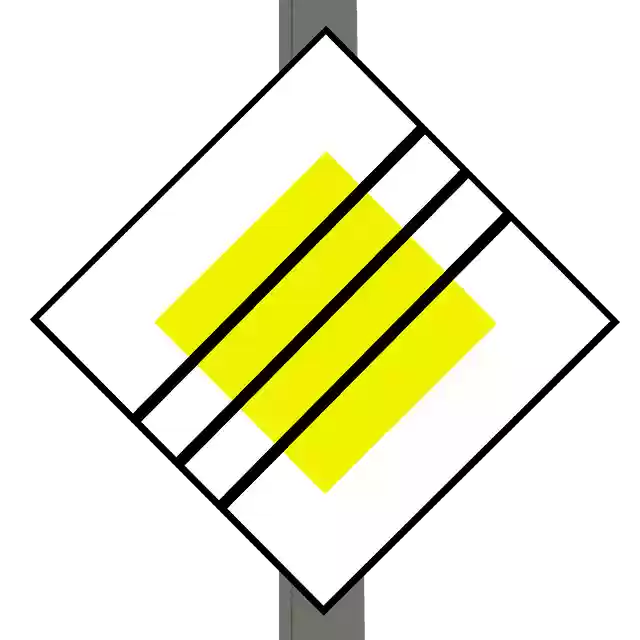 Free download Traffic Sign Dutch End Major Road -  free illustration to be edited with GIMP free online image editor