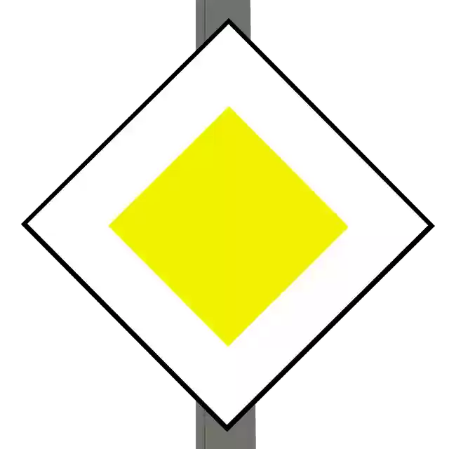 Free download Traffic Sign Dutch Major Road -  free illustration to be edited with GIMP free online image editor