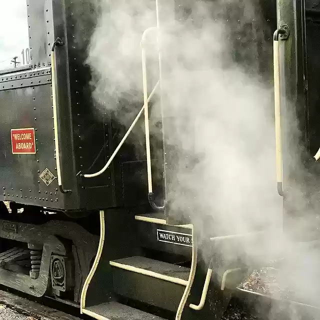 Free download Train Locomotive Railroad -  free free photo or picture to be edited with GIMP online image editor