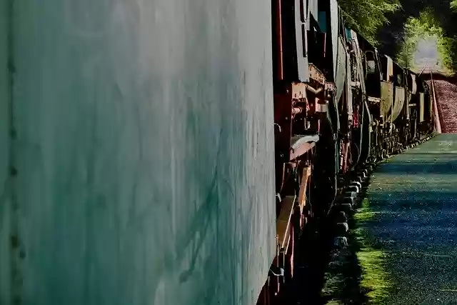 Free download Train Old Railway -  free free photo or picture to be edited with GIMP online image editor