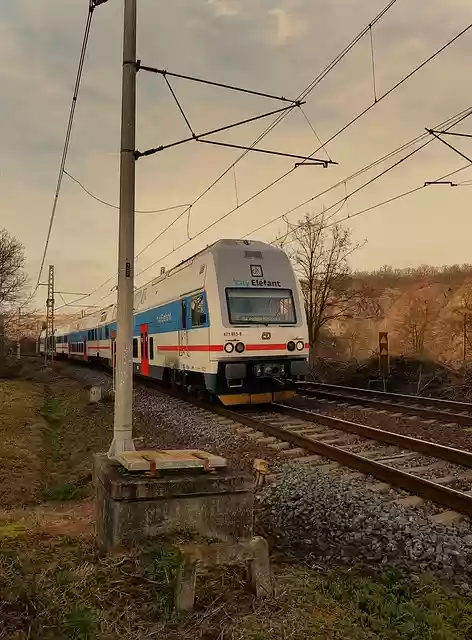Free download train railway travel rail railroad free picture to be edited with GIMP free online image editor