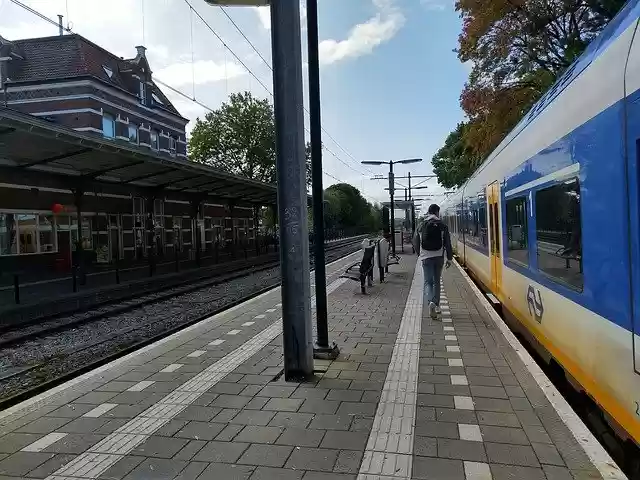 Free download Train Station Transport -  free photo or picture to be edited with GIMP online image editor