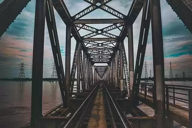 Free download trains tracks architecture free picture to be edited with GIMP free online image editor