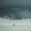 Tranquil Winter Landscape with Hikers  screen for extension Chrome web store in OffiDocs Chromium