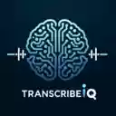 TranscribeIQ AI Insights for Transcripts  screen for extension Chrome web store in OffiDocs Chromium