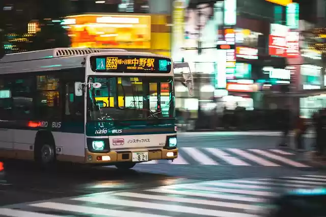 Free download transportation bus shibuya crossing free picture to be edited with GIMP free online image editor