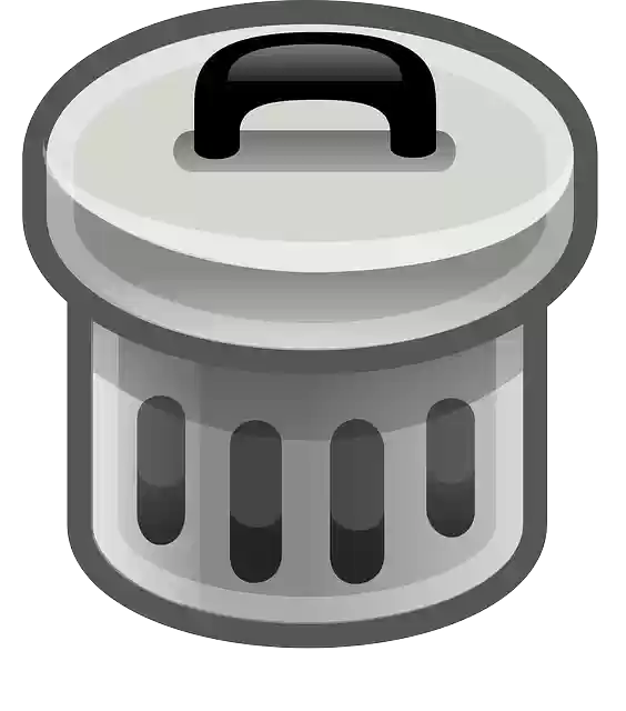 Free download Trashcan Rubbish Bin - Free vector graphic on Pixabay free illustration to be edited with GIMP free online image editor