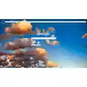 Traveling Clouds  screen for extension Chrome web store in OffiDocs Chromium