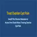 Treat Ovarian Cyst Pain  screen for extension Chrome web store in OffiDocs Chromium