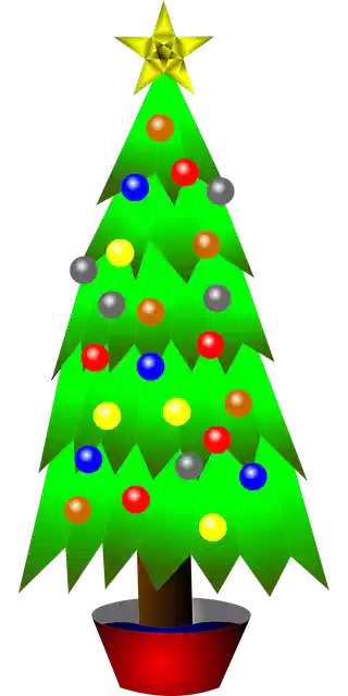 Free download Tree Christmas Star - Free vector graphic on Pixabay free illustration to be edited with GIMP free online image editor