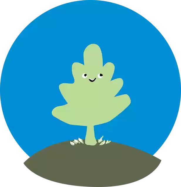 Free download Tree Cute Landscape - Free vector graphic on Pixabay free illustration to be edited with GIMP free online image editor
