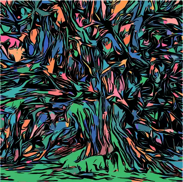 Tải xuống miễn phí Tree Forest AbstractĐồ họa vector miễn phí trên Pixabay