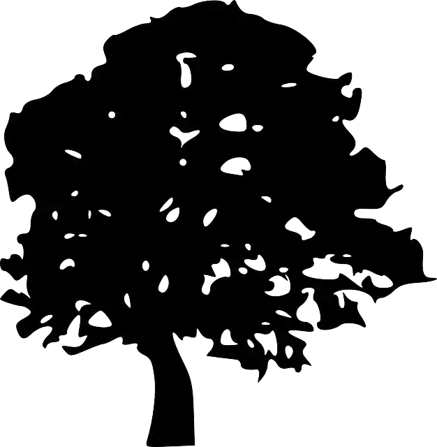 Free download Tree Silhouette Trunk - Free vector graphic on Pixabay free illustration to be edited with GIMP free online image editor