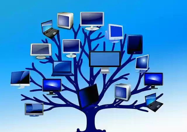 Free download Tree Structure Monitors -  free illustration to be edited with GIMP free online image editor