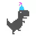 T. Rex Dinosaur Game  screen for extension Chrome web store in OffiDocs Chromium