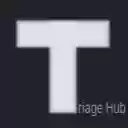 Triage Hub  screen for extension Chrome web store in OffiDocs Chromium