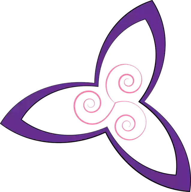 Free download Triangle Celtic Pink - Free vector graphic on Pixabay free illustration to be edited with GIMP free online image editor