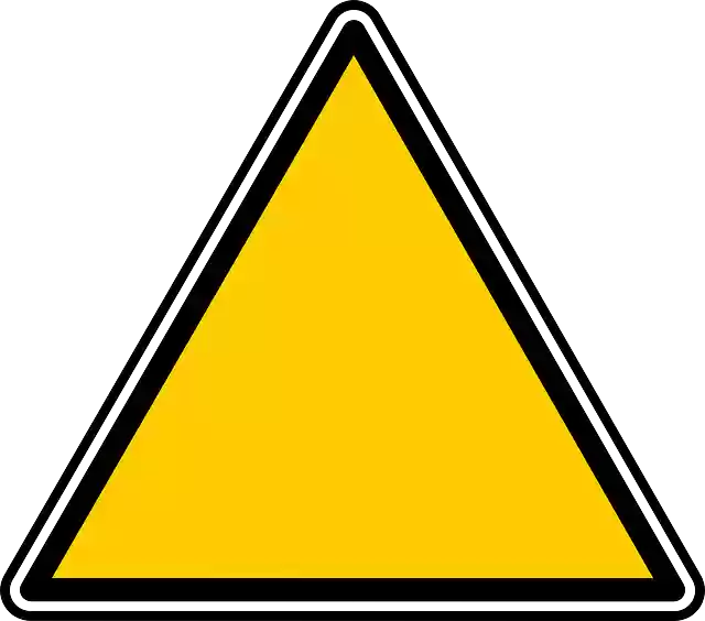 Triangle Signs SymbolsFree vector graphic on