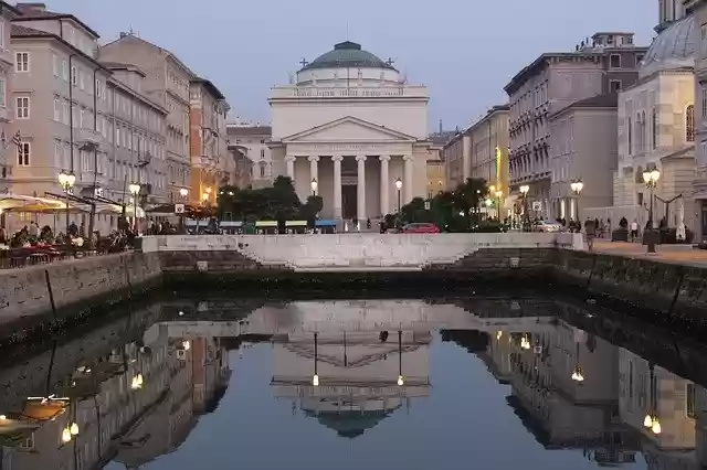 Free download Trieste City Sea -  free photo or picture to be edited with GIMP online image editor