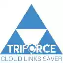 Triforce: Cloud Links Saver  screen for extension Chrome web store in OffiDocs Chromium