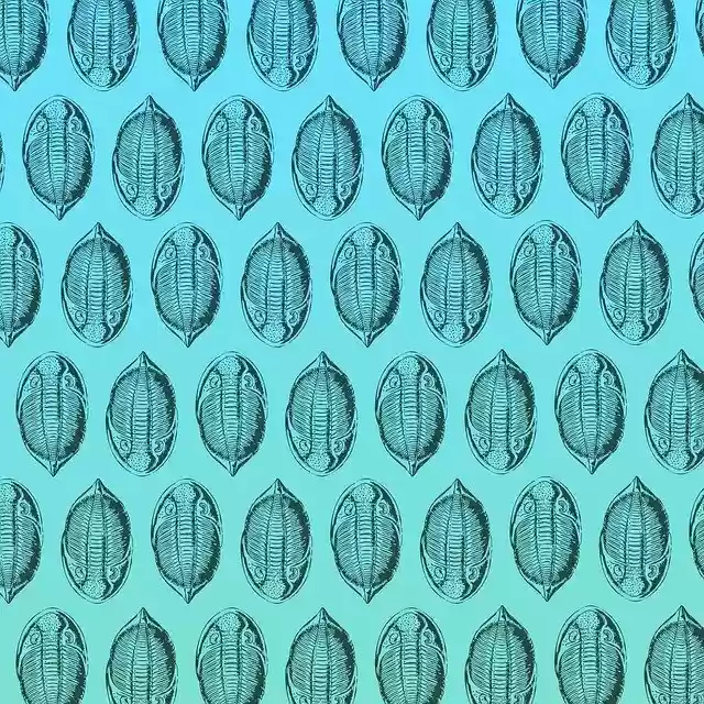 Free download Trilobite Digital Paper Background -  free illustration to be edited with GIMP free online image editor