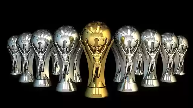 Free download Trophy Football Cup -  free illustration to be edited with GIMP free online image editor