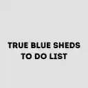 TRUE BLUE SHEDS To Do List  screen for extension Chrome web store in OffiDocs Chromium
