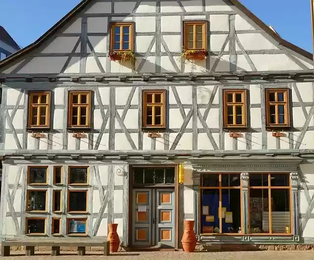 Free download Truss House Architecture -  free photo or picture to be edited with GIMP online image editor