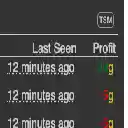 TUJ Quick Profit  screen for extension Chrome web store in OffiDocs Chromium