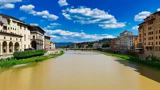 Free download Tuscany Italy River -  free free photo or picture to be edited with GIMP online image editor