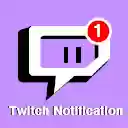 Twitch Notification(Now Streaming Notifier)  screen for extension Chrome web store in OffiDocs Chromium