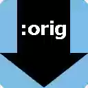 Twitter, Download Original Image  screen for extension Chrome web store in OffiDocs Chromium