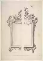 Free download Two Alternative Designs for a Mirror or Screen with Family Coat of Arms free photo or picture to be edited with GIMP online image editor