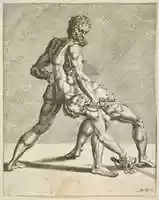 Free download Two Fencers, from Fencers, plate 8 free photo or picture to be edited with GIMP online image editor