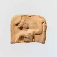 Free download Two fragments of a terracotta plaque free photo or picture to be edited with GIMP online image editor