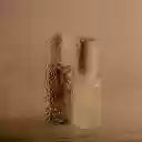 Two Skincare Bottles in a Steamy Mirror Reflection  screen for extension Chrome web store in OffiDocs Chromium