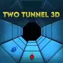 Two Tunnel 3D Unblocked  screen for extension Chrome web store in OffiDocs Chromium