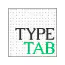 TypeTab  screen for extension Chrome web store in OffiDocs Chromium