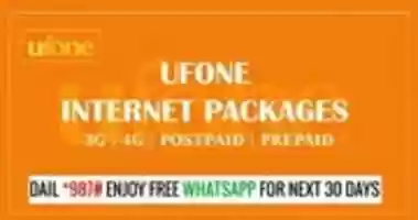 Free download Ufone Internet Packages Daily Weekly Monthly Prepaid And Postpaid free photo or picture to be edited with GIMP online image editor