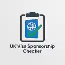 UK Visa Sponsorship Checker: Use AI to find a visa sponsored job  screen for extension Chrome web store in OffiDocs Chromium